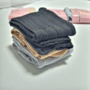 جوراب گندمی دو ربع زنانه