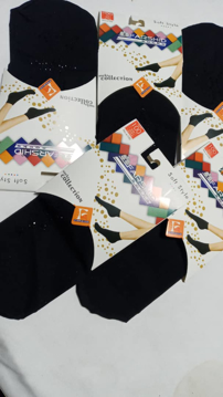 جوراب پنتی نگین دار پک 6 عددی