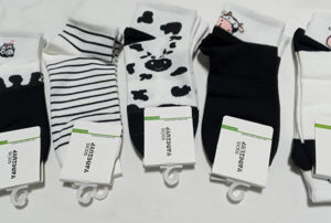 جوراب نیم ساق زنانه پک 5 عددی