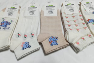 جوراب نیم ساق زنانه پک 5 عددی